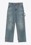 Darkpark Washed Ripped Jeans
