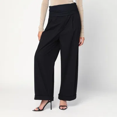 Darkpark Wendy Black Trousers With Elastic Waist