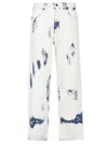 Darkpark John Bleached Denim Jeans In White