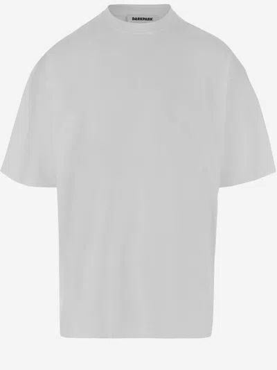 DARKPARK WHITE CREWNECK SOLID T-SHIRT
