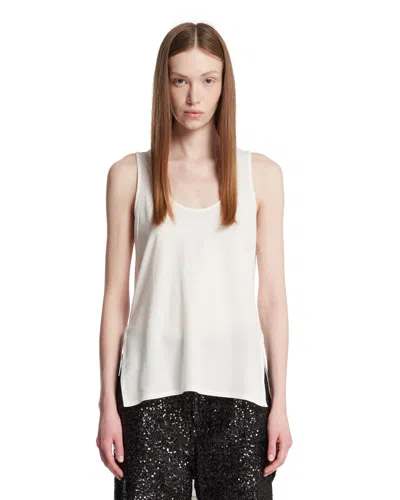 Darkpark White Ivy Top
