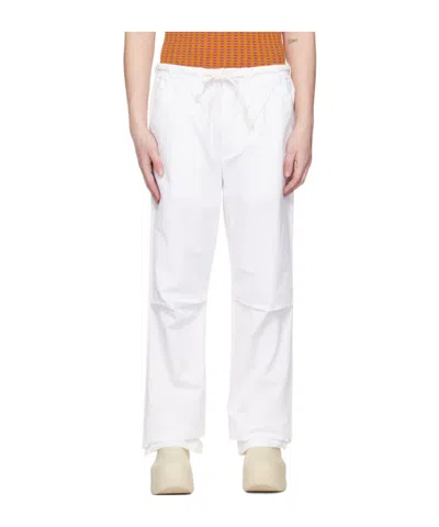 DARKPARK WHITE JORDAN TROUSERS