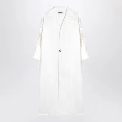 Darkpark White Lilia Shirt Dress