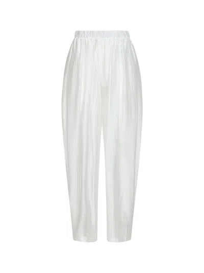 Darkpark White Voile Simona Balloon Trousers