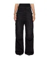 Darkpark Vivi Cargo Denim In Black