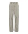 Darkpark Lisa Lurex Jeans In Gray