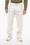 Darkpark Wide Leg John Denims With Back Application+