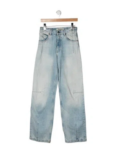 Pre-owned Darkpark Wide Leg Pants In Blue/green