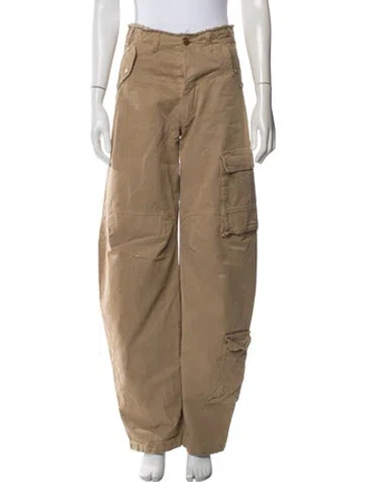 Pre-owned Darkpark Wide Leg Pants In Brown