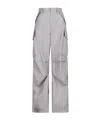 Darkpark Vivi Cargo Trousers In Gray