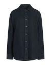 Shop Darkpark Woman Denim Shirt Blue Size Xs Cotton, Lyocell