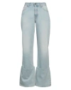 Darkpark Woman Jeans Blue Size 26 Cotton In Blue