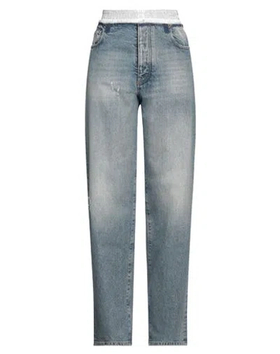 DARKPARK DARKPARK WOMAN JEANS BLUE SIZE 27 COTTON