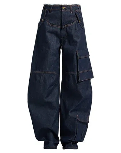 Darkpark Woman Jeans Blue Size 27 Cotton