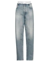 Darkpark Woman Jeans Blue Size 28 Cotton In Blue