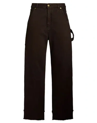 Darkpark Woman Jeans Dark Brown Size 25 Cotton
