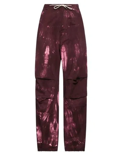Darkpark Daisy Tie-dye Wide-leg Trousers In Purple