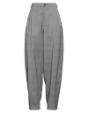 Darkpark Woman Pants Grey Size 2 Virgin Wool, Elastane In Gray