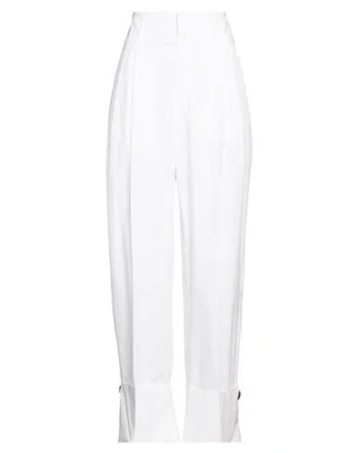 Darkpark Woman Pants White Size 4 Cotton