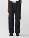 Darkpark Jordan Wool Relax Fit Military Trousers In Black