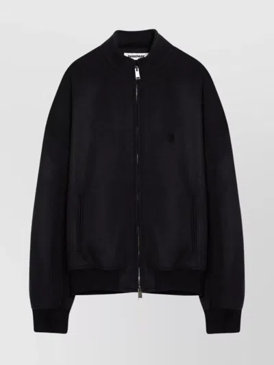 DARKPARK WOOL BOMBER JACKET HIGH COLLAR