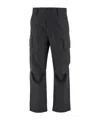 Darkpark Cargo-pocket Wool Trousers In Black