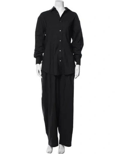 Pre-owned Darkpark Wool Pantsuit In Black
