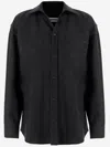 Darkpark Button-down Long-sleeved Shirt In Black