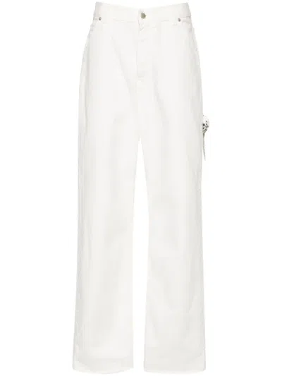 DARKPARK LISA CHAIN LOOSE FIT CARPENTER DENIM,WTR58.DWB01W008 W00801 WASHED WHITE