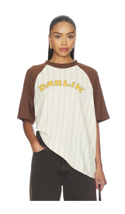 Darlin Old Skool Raglan Tee