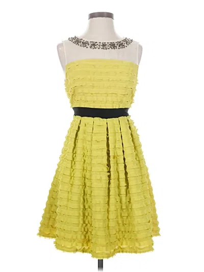 Pre-owned Darling Cocktail Dress In Yellow