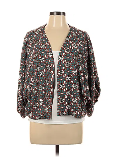 Pre-owned Darling Kimono In Gray