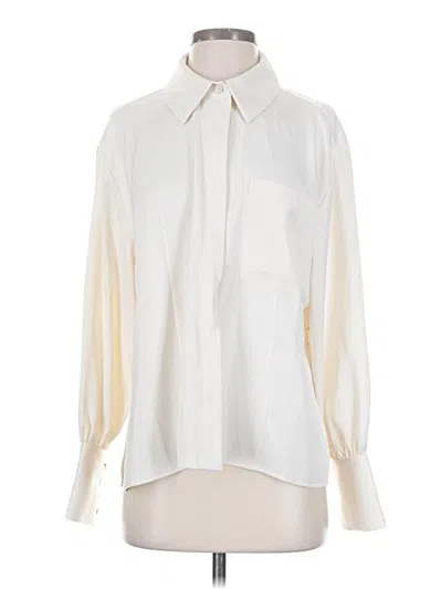 Darling Long Sleeve Blouse In White