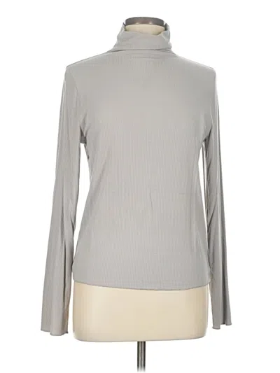 Pre-owned Darling Long Sleeve Turtleneck In Gray