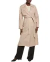 Darling Overcast Trench Coat In Neutral