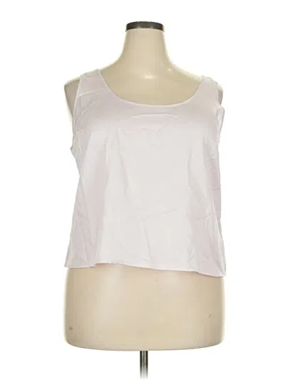 Darling Sleeveless Blouse In White