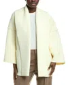 Darling Summit Wool-blend Coat In White