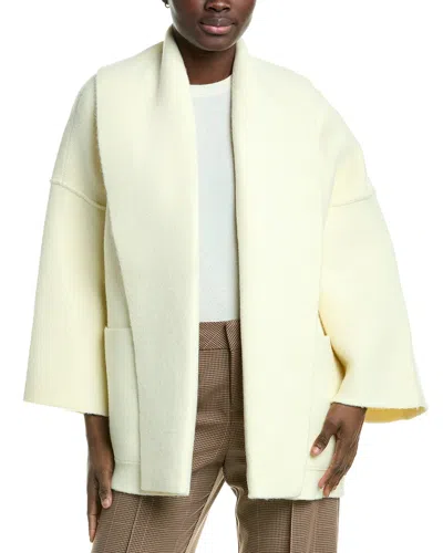 Darling Summit Wool-blend Coat In White