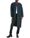 Darling Willow Long Jacket In Blue