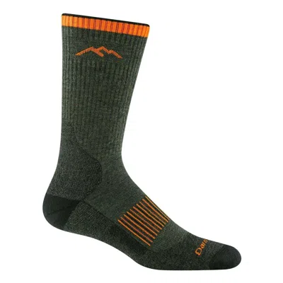 Darn Tough Men's  Hunting Midweight Cushion Hunting Socks In Green