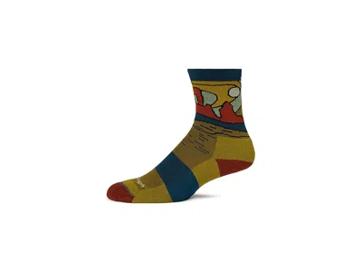 Darn Tough Vermont Celeste Micro Crew Midweight With Cushion Women's Crew Cut Socks Shoes Sandstone: Md (us 7.5-9.5) In Neutral