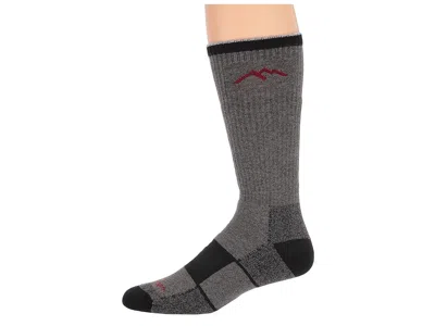 Darn Tough Vermont Coolmax Boot Socks Full Cushion Men's Knee High Socks Shoes Gray/black: Xl (us 12.5-14.5)