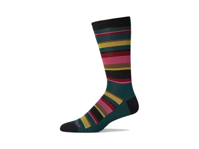 Darn Tough Vermont Druid Crew Lightweight Men's Crew Cut Socks Shoes Pine: Lg (us 10-12) In Multi