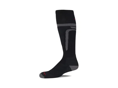 Darn Tough Vermont Edge Thermolite Otc Midweight With Cushion W/ Padded Shin Men's Crew Cut Socks Shoes Black 1: Xl (us
