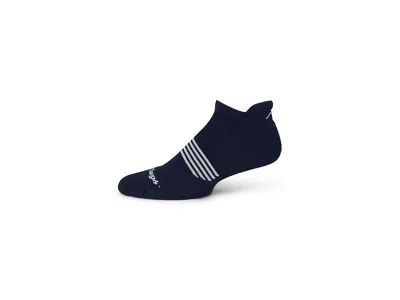 Darn Tough Vermont Element No Show Tab Lightweight With Cushion Men's Crew Cut Socks Shoes Eclipse: Xl (us 12.5-14.5) In Black