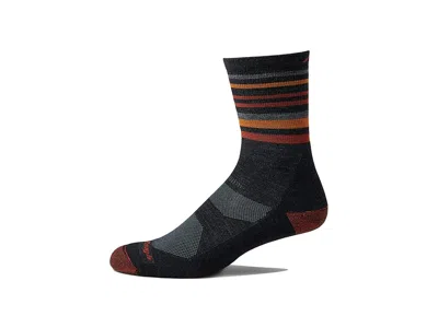 Darn Tough Vermont Fastpack Micro Crew Lightweight Merino With Cushion Men's Crew Cut Socks Shoes Charcoal: Xl (us 12.5 In Black