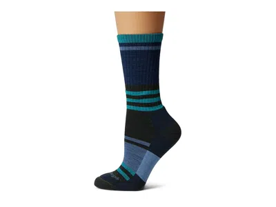 Darn Tough Vermont Her Spur Boot Light Cushion Women's Crew Cut Socks Shoes Forest: Lg (us 10-11.5) In Multi