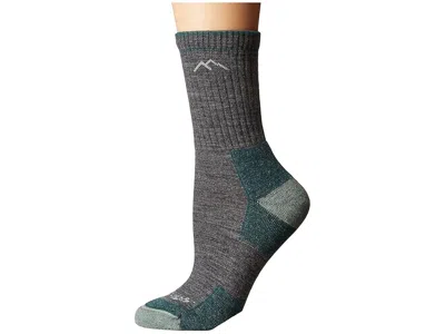 Darn Tough Vermont Merino Wool Micro Crew Socks Cushion Women's Crew Cut Socks Shoes Slate: Md (us 7.5-9.5) In Blue