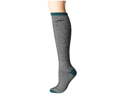 Darn Tough Vermont Mountaineering Over The Calf Extra Cushion Socks Women's Knee High Socks Shoes Midnight: Sm (us 4.5- In Blue