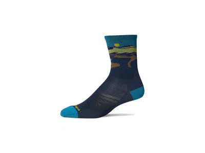 Darn Tough Vermont Ridge Runner Micro Crew Ultra-lightweight Men's Crew Cut Socks Shoes Midnight: Xl (us 12.5-14.5) In Multi